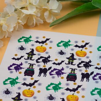 Halloween Themed A4 Tiled Sheet, 4 of 5