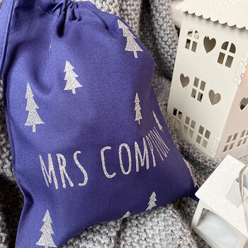 Personalised Christmas Tree Gift Bag, 3 of 4