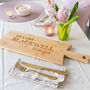 Personalised Couples Wooden Chopping/Cheese Board, thumbnail 1 of 3