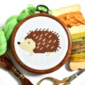 Hedgehog Cross Stitch Kit, 6 of 6