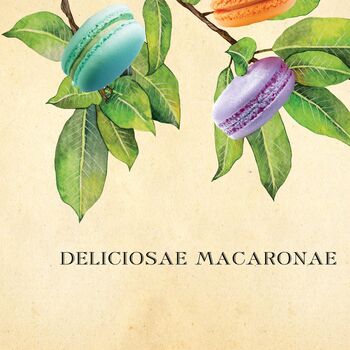 Macaron Wall Art, Botanical Print With A Twist, 2 of 11