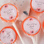 Mr And Mrs Floral Wedding Favour Lollipops, thumbnail 2 of 4