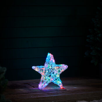 Twinkly Smart LED Outdoor Acrylic Small Christmas Star, 4 of 11