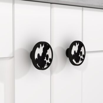 Cabinet Door Knobs With Animal Print, 5 of 9