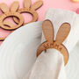 Personalised Bunny Napkin Ring, thumbnail 1 of 5