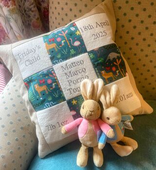 Rainforest Animals Memory Cushion, 9 of 9