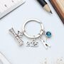 2025 Graduation Keyring, Personalised Gift Keepsake, thumbnail 1 of 8
