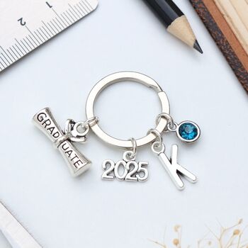 2026 Graduation Keyring, Personalised Gift Keepsake, 5 of 9