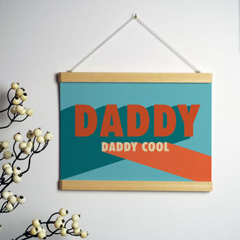 Daddy Cool Song Lyric Greetings Card, 2 of 2