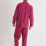 Men's Rioja Herringbone Brushed Cotton Pyjama Set, thumbnail 3 of 4