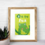 Personalised Animal Face, Initial And Name Print, thumbnail 6 of 7
