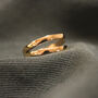 Double Line Gold Plated Ring For Women, thumbnail 1 of 6