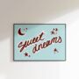 Sweet Dreams Bedroom Print, thumbnail 1 of 4