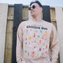 Chilling Out Men's Ice Cream Guide Sweatshirt, thumbnail 4 of 4