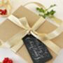 Black Merry Christmas Luxe Gift Tags, thumbnail 2 of 6