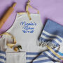 Personalised Cotton Apron And Tea Towel, thumbnail 4 of 12