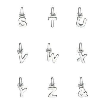 Sterling Silver Initial Earrings, 5 of 7