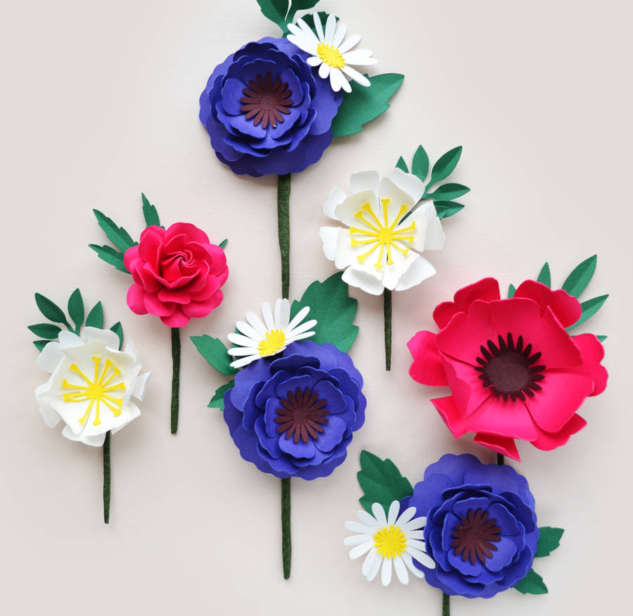 Handmade Paper Flower Buttonhole By May Contain Glitter ...