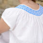 Cotton Embroidered Nightdress, thumbnail 4 of 6
