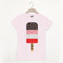 Lols Giant Ice Lolly Women's T Shirt, thumbnail 1 of 1