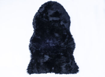 Premium New Zealand Single Sheepskin Long Wool Rug Small, 9 of 12