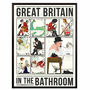 Britain In The Bathroom Poster, thumbnail 7 of 7