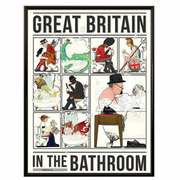 Britain In The Bathroom Poster, 7 of 7