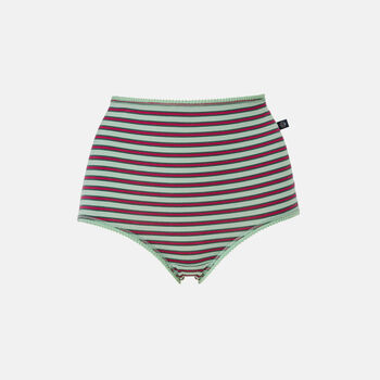 Women's 'Forest Berry' Four Pack Bamboo Full Briefs, 5 of 6