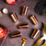 Copper Tray And Set Of Six Of Shot Glasses Set, thumbnail 6 of 9