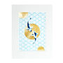'All About Balance' Gold Leaf Art Print, thumbnail 1 of 7