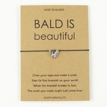 Bald Is Beauty Eagle Wish Bracelet, 3 of 4