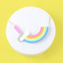 Rainbow Acrylic Necklace 'Paint It Rainbow', thumbnail 1 of 8