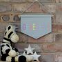 Personalised Name Banner Flag For Nursery Or Bedroom, thumbnail 10 of 10