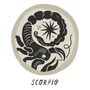 Scorpio Zodiac Coin Pendant Necklace, thumbnail 4 of 5