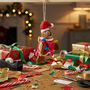 Handmade Felt Walter The Christmas Walrus Hanging Decoration, thumbnail 1 of 3
