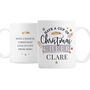 Personalised Cup Of Christmas Cheer Ceramic Mug, thumbnail 4 of 4