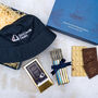 Bucket Hat And Chocolate Gift Box Hamper, thumbnail 1 of 3