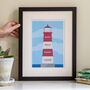Personalised Lighthouse Family Print, thumbnail 1 of 5
