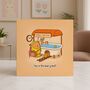 Bear Bath Card | Cute Greeting Card For Partner Or Friend, thumbnail 5 of 6