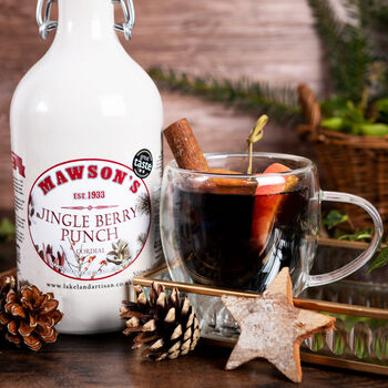 Mawson's Jingle Berry Cordial In Stone Bottle, 2 of 5