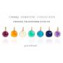 18ct Gold Seven Chakra Gemstone Pendant Necklace | By Elizabeth Raine, thumbnail 1 of 11