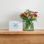 'Posy Pick Me Up' Fresh Flower And Card Gift, thumbnail 1 of 12