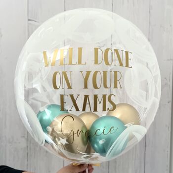 Personalised Patterned Xl Bubble Balloon For All Occasions, 2 of 11