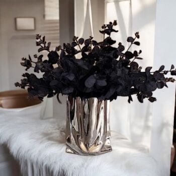 Black Eucalyptus Stems For Autumn And Halloween Decorations, 3 of 8