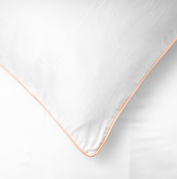 Peach Bamboo Bed Linen Set, 3 of 6