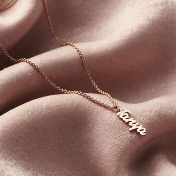 Name Charm Necklace, 3 of 9