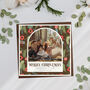 Personalised Photo Christmas Card, From Our Home, thumbnail 2 of 4