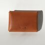 Handmade Leather Personalised Card Purse/Wallet, thumbnail 6 of 7