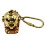 Brass Diving Helmet Keyring, thumbnail 7 of 8