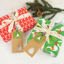 Pack Of Handmade Glass Keepsake Christmas Gift Tags, thumbnail 4 of 5